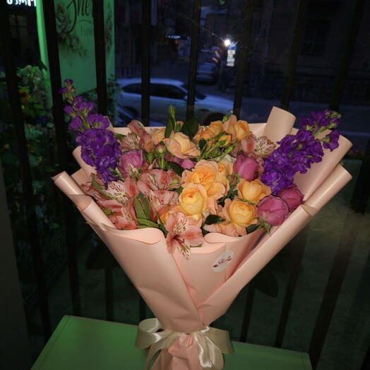 Sunset Harmony Bouquet