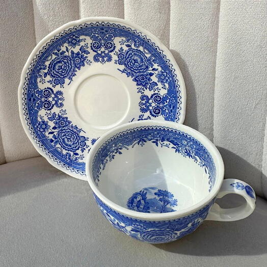 Винтажная кофейная пара Villeroy Bosh Burgenland