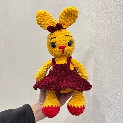 Игрушка вязаная ручной работы 🧸