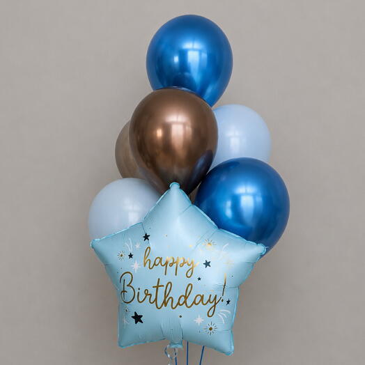 Набор шаров «Happy Birthday»