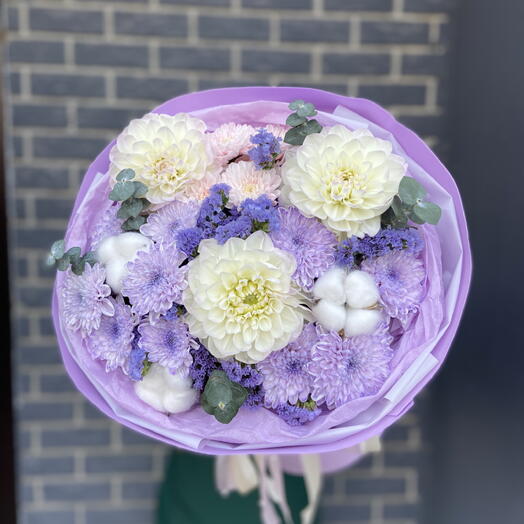 Фиолетовый букет для настроения💜