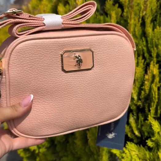 Blush Pink Crossbody Bag