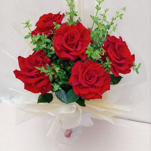 5 French roses