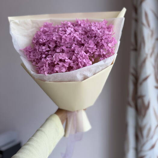Гортензия стабилизированная сиреневая 💜