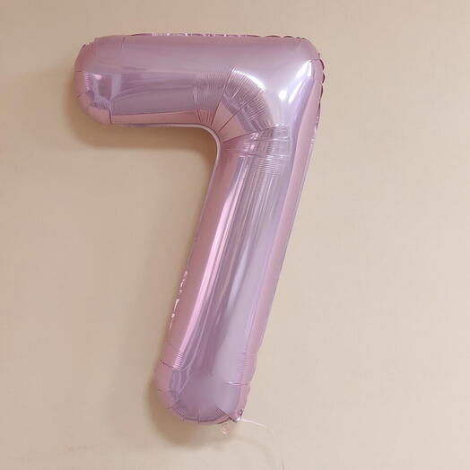 Шар цифра Фламинго 7