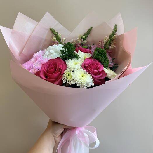 Букет розовый 💖