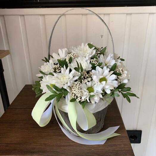 Корзинка с цветами 💐