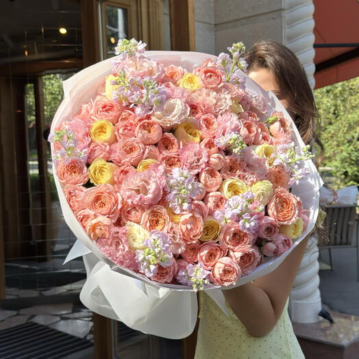 Букет «La Vie en Rose»