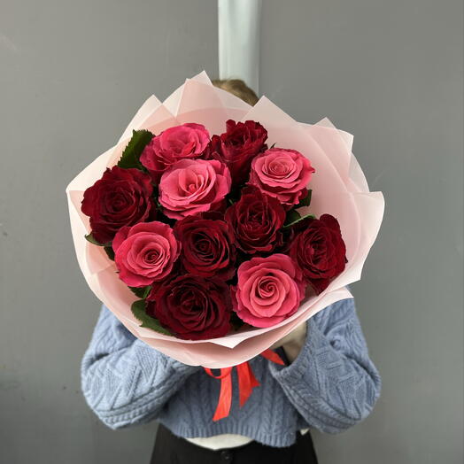 Розы 11 шт в букете 🌹