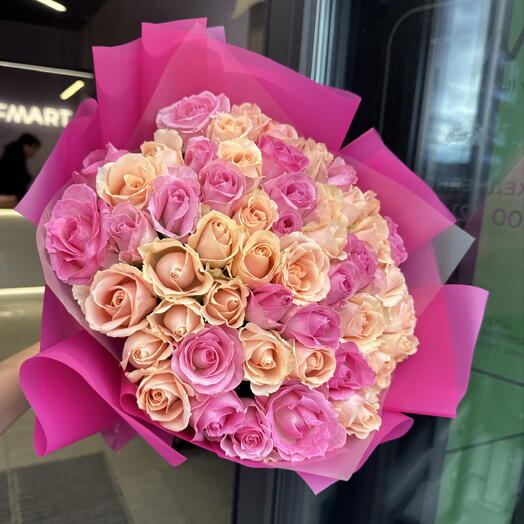 Монобукет мини роз💜🔥💕