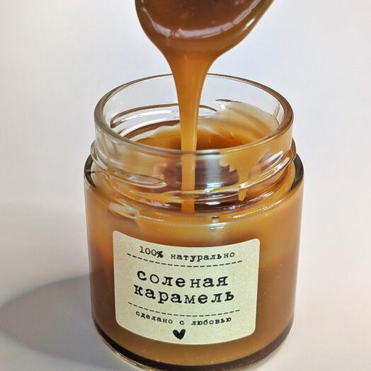 Домашняя соленая карамель
