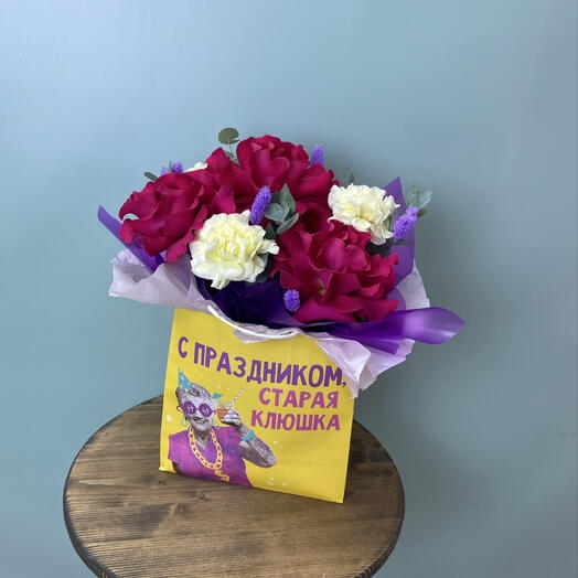 Композиция с французской розой