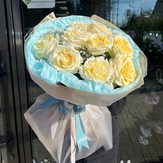Пирожок с пионовидной розой