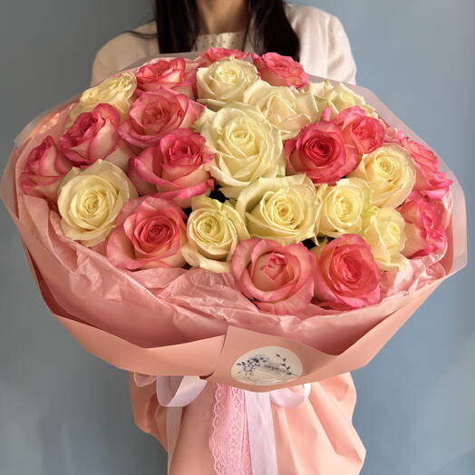 Микс из 25 роз