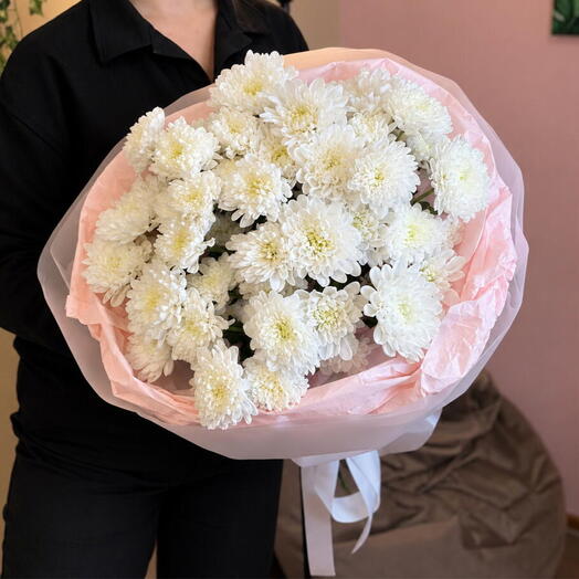 Букет из пушистых хризантем 😍
