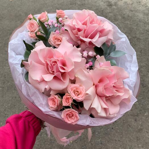 Французские розы и кустовые розы💖