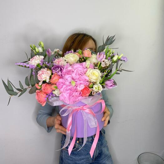 Flowers in a box