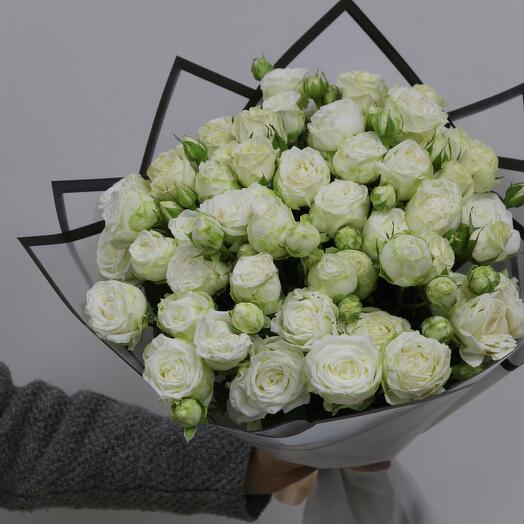 15 rosas de cuso blanco
