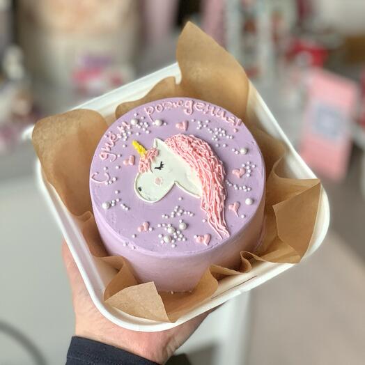 Бенто-торт с единорогом