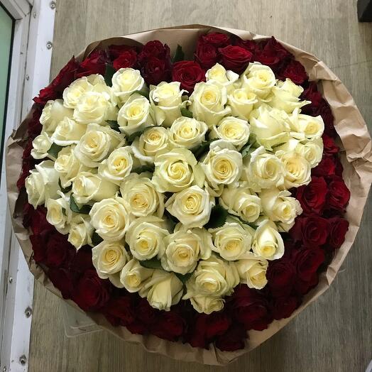 Heart of roses