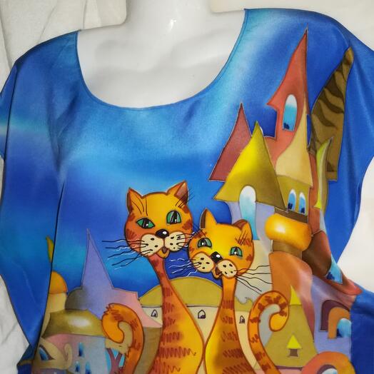 Blusa batik "pareja Dulce"