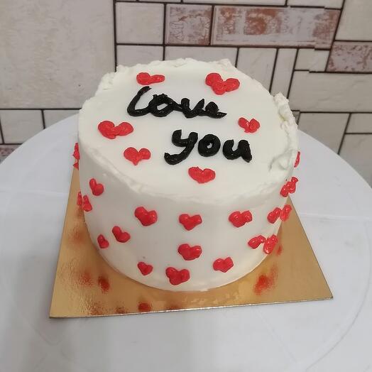 Бенто торт "Love you"