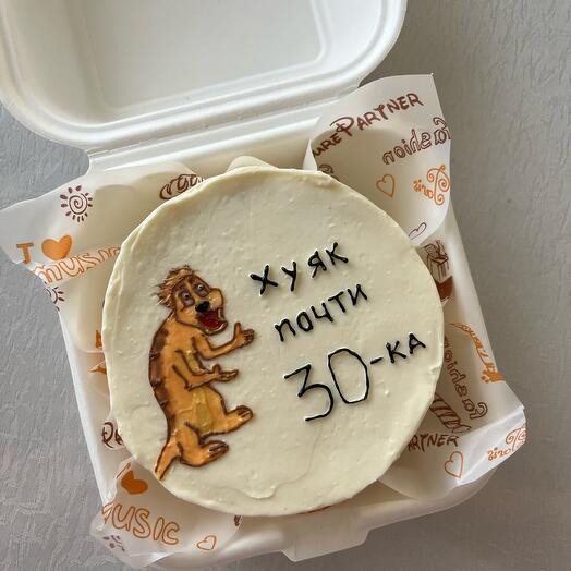 Бенто торт с юмором