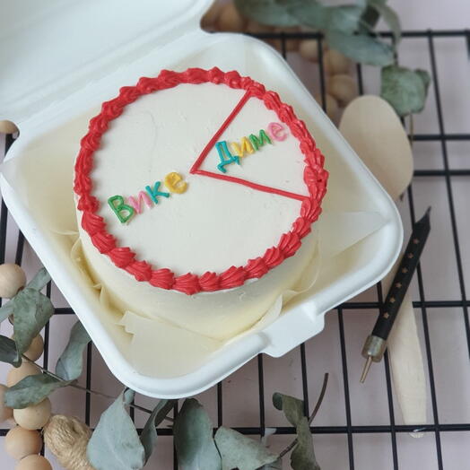 Bento cake "Everything is fair"