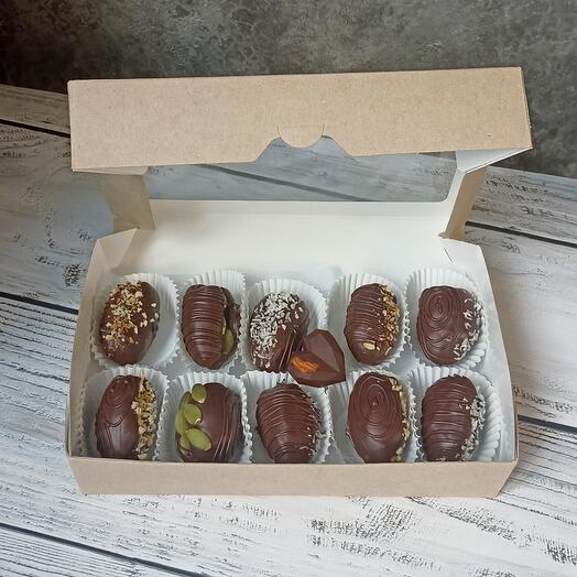 Набор фиников в шоколаде 10 шт