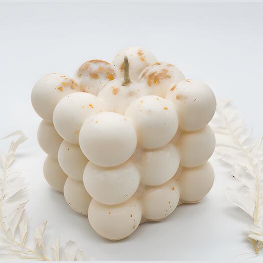 Свеча «Куб Бабл» Ваниль