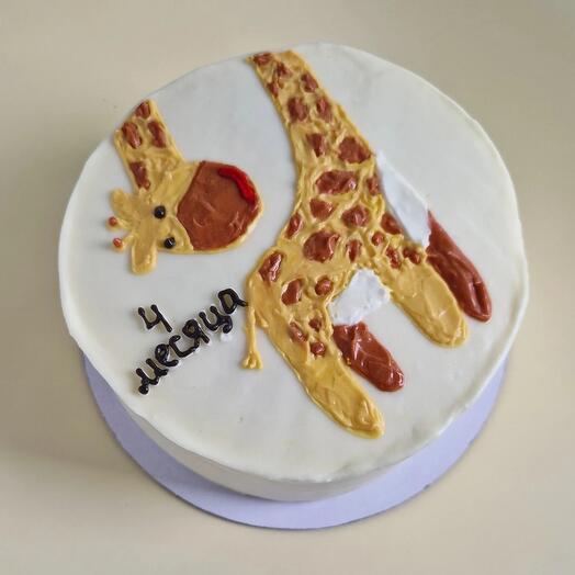 Торт с вашим рисунком молочная девочка