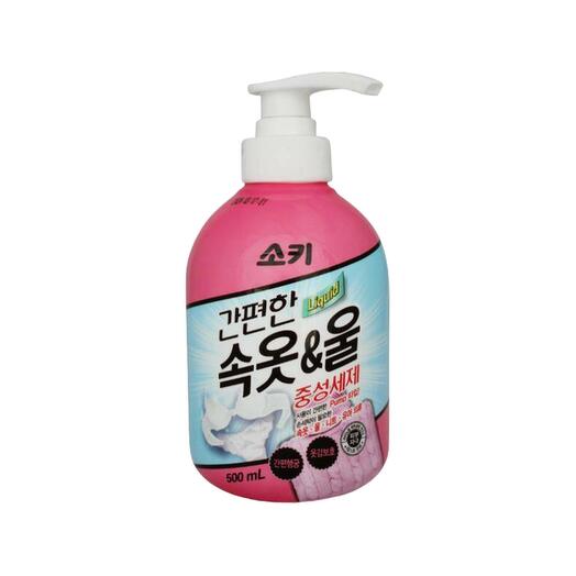 Mukunghwa Стиральный порошок Soki Neutral Detergent for Underwear Wool (bottle) - 500 мл