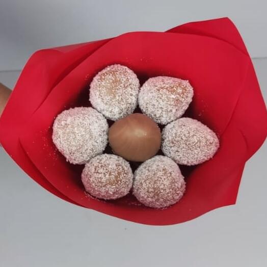Букет из клубники в бельгийском шоколаде