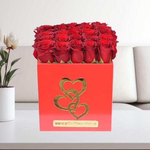 Red Roses Red Box