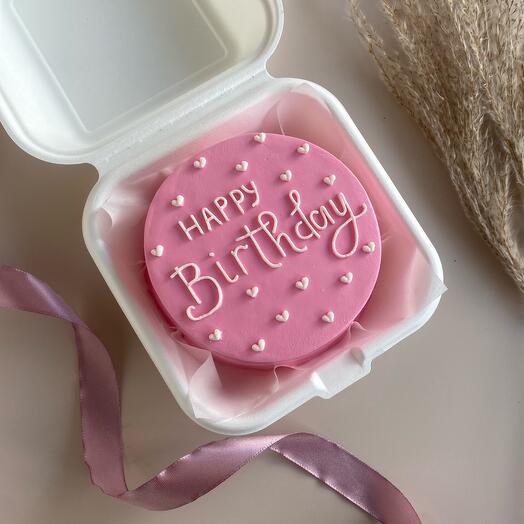 Бенто-торт с днем рождения, подруге, маме, девушке