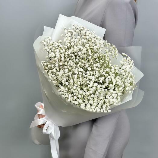 Bouquet de gypsophiles