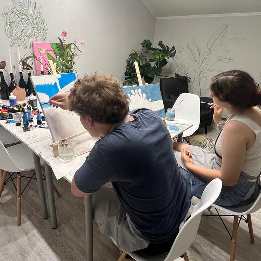 Арт-свидание с рисованием картины (подарочный сертификат)