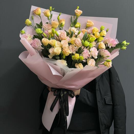 Нежный Букет Эустомы (лизиантус)