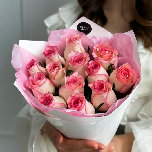 💖 Розовые розы (П340)