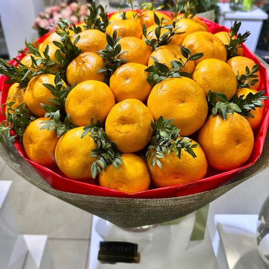 Букет из мандарин