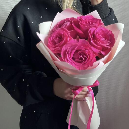 Малиновые розы 🌸