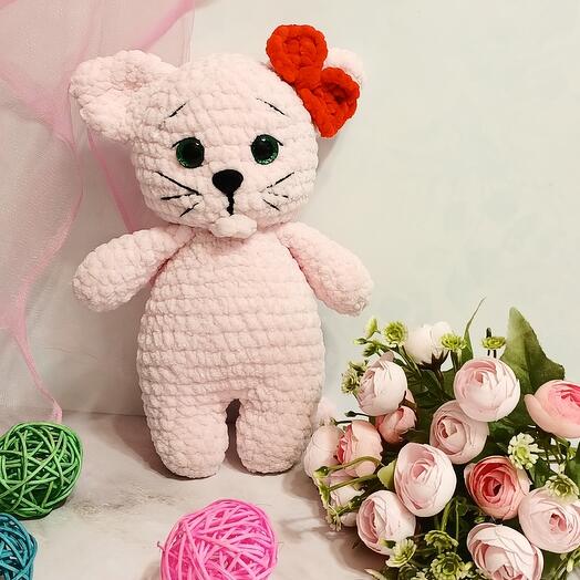 Котик ручной работы