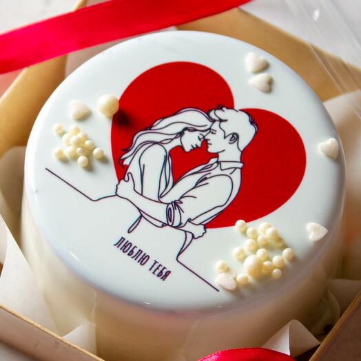 Бенто торт для влюблённых "Люблю тебя"