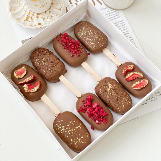 Кейк попс Эскимо набор сладостей для любимой 🍫
