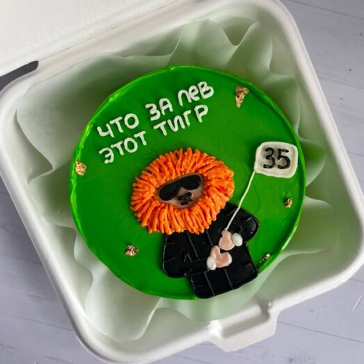 Бенто торт «что за лев этот тигр»
