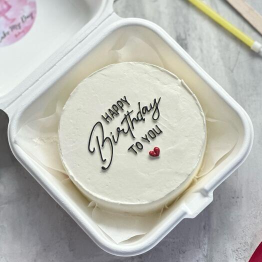 Бенто торт на день рождения
