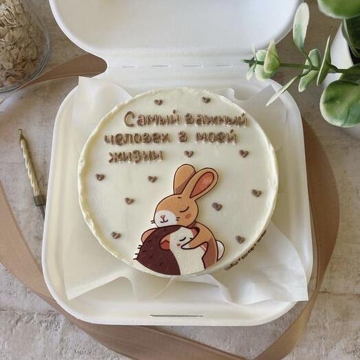 Бенто торт с кроликом