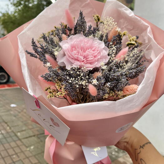 Лаванда с пионом♥️