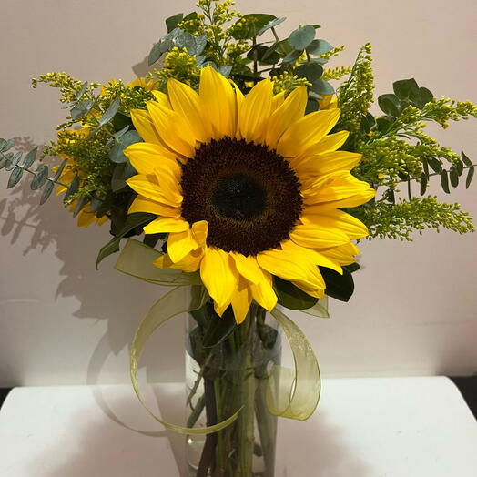 Girasoles en Jarron