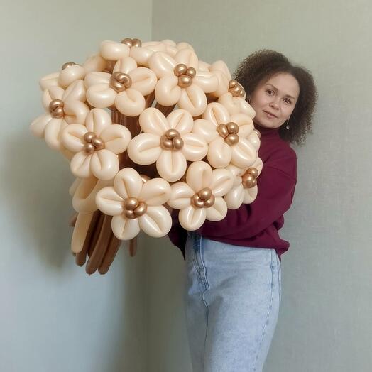 Цветы из шаров